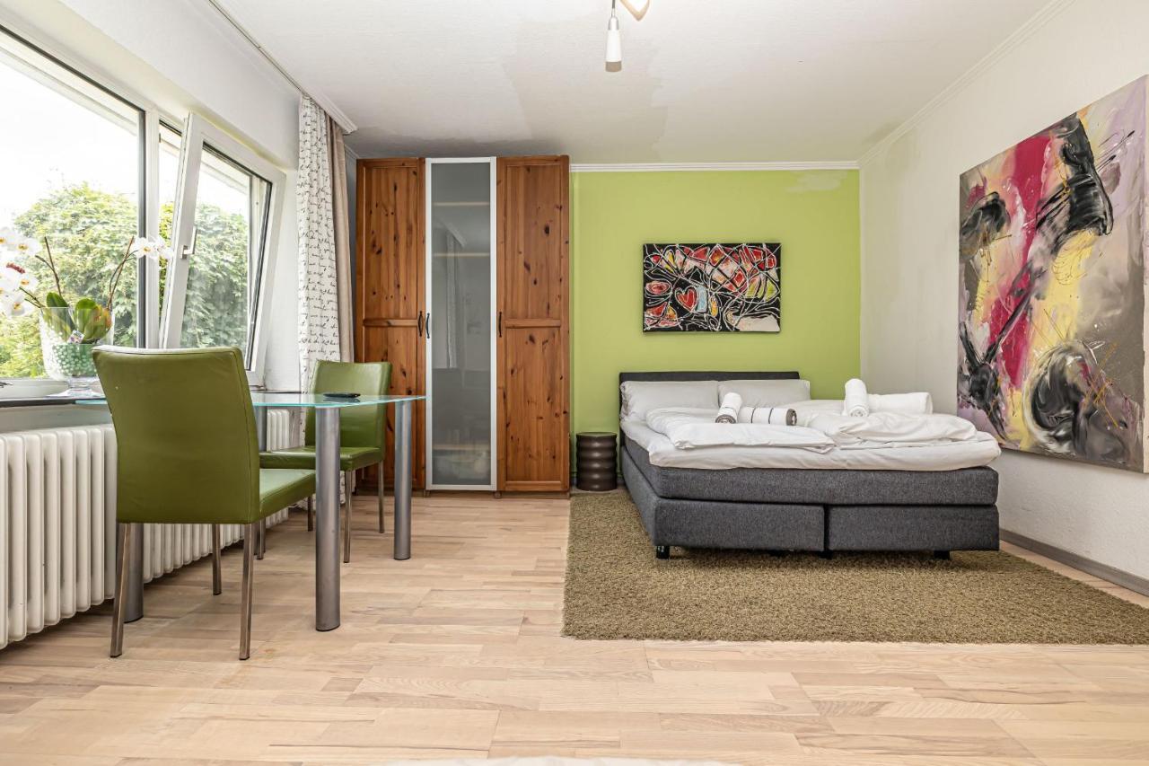 Eindecker - Studioapartment Im Erdgeschoss Mit Gartenmitbenutzung เฟลนส์บวร์ก ภายนอก รูปภาพ