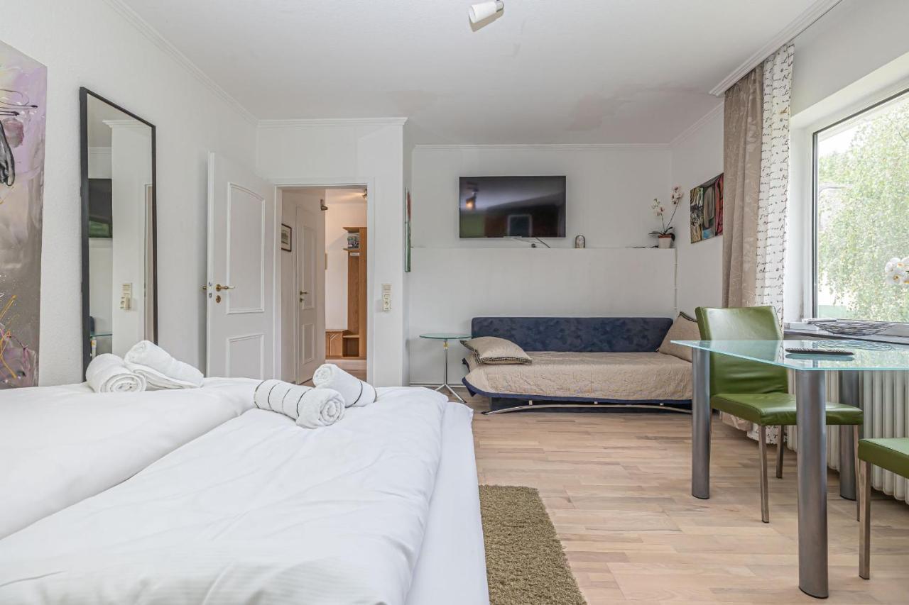 Eindecker - Studioapartment Im Erdgeschoss Mit Gartenmitbenutzung เฟลนส์บวร์ก ภายนอก รูปภาพ